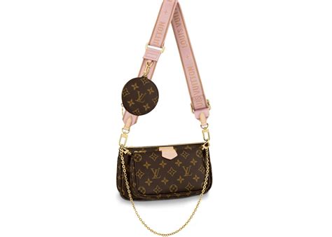 louis vuitton multi pochette accessoires monogram rose clair|Louis Vuitton Monogram.